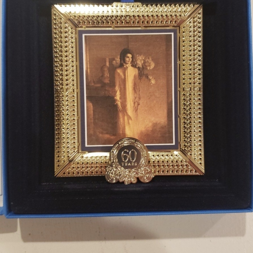 Jackie O Christmas Ornament